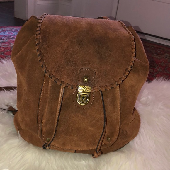 patricia nash suede backpack
